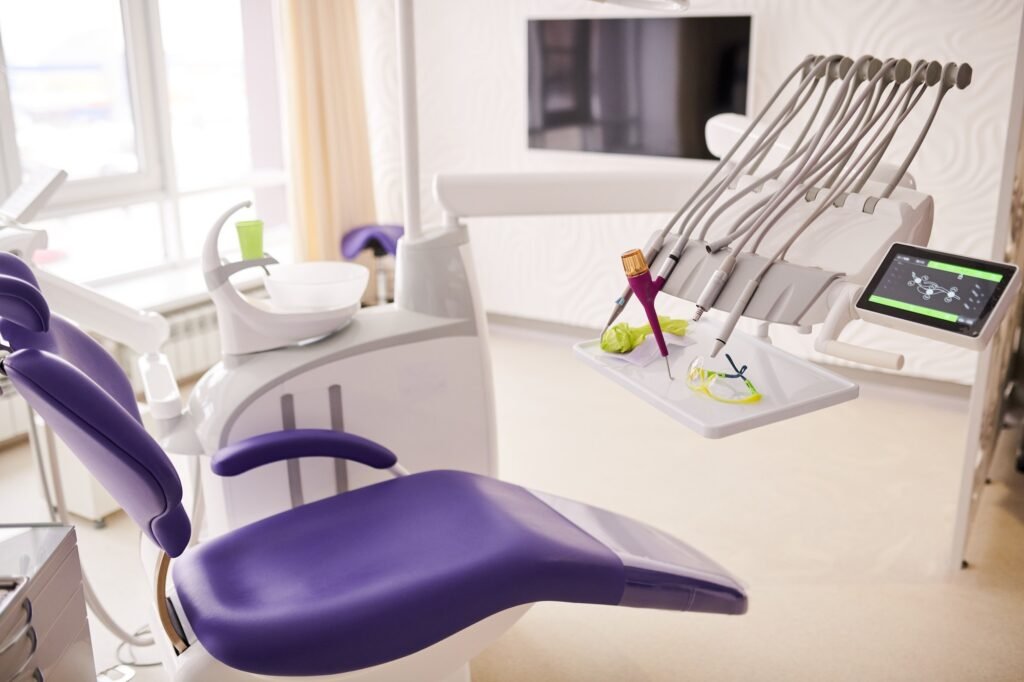 Dental Chair in Modern Clinic